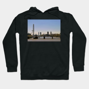 London Eye Houses of Parliament England Hoodie